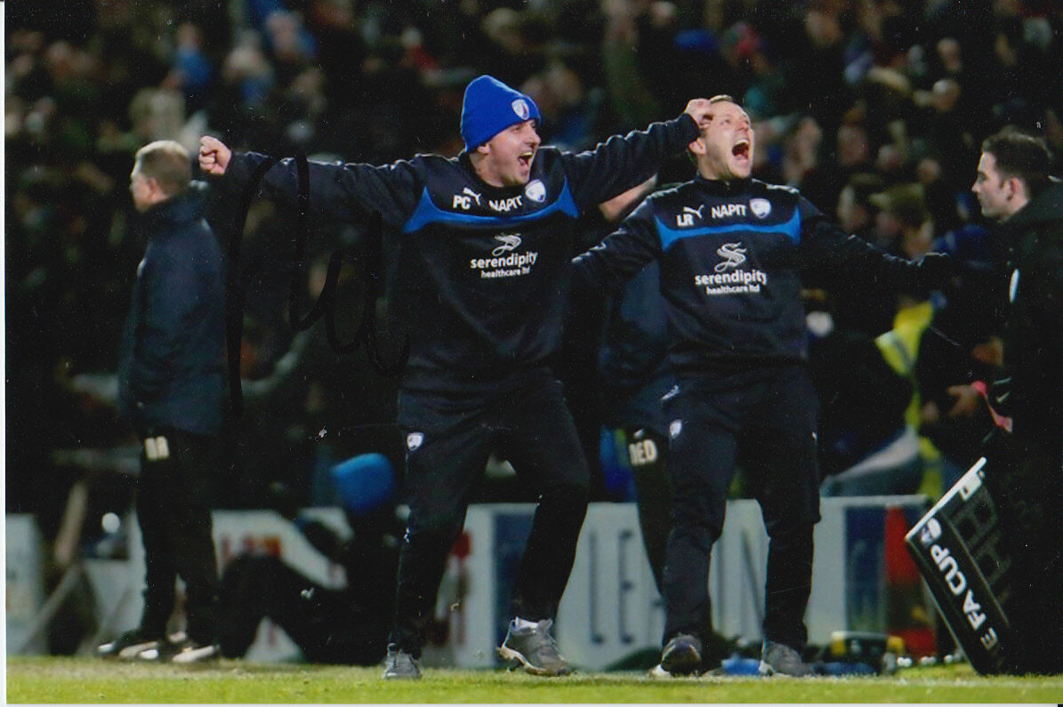 CHESTERFIELD HAND SIGNED PAUL COOK 6X4 Photo Poster painting 3.