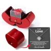 "To My Love"- Coffret cadeau collier avec fleur &eacute;ternelle rose rouge