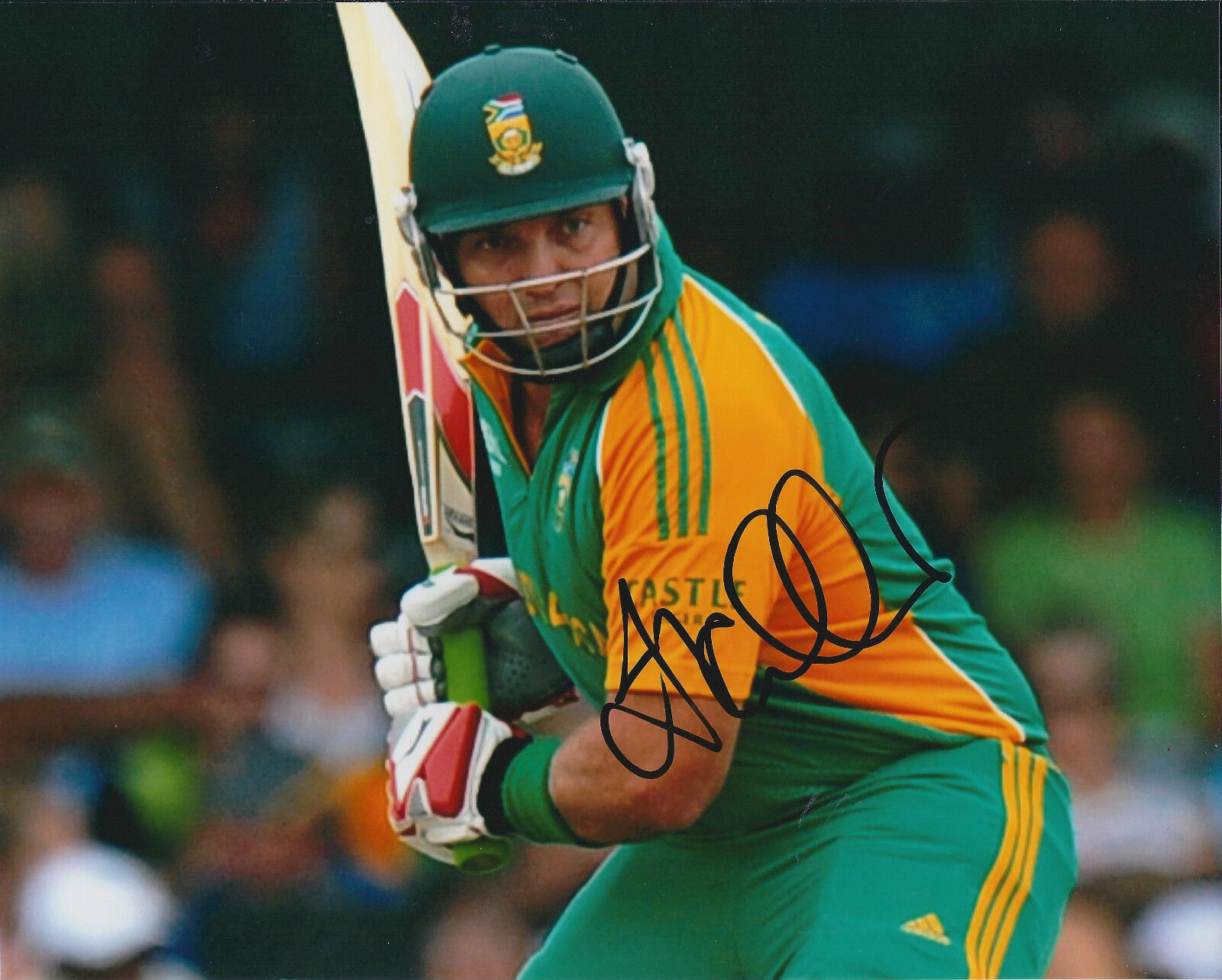 Jacques KALLIS Signed Autograph 10x8 Photo Poster painting AFTAL COA CRICKET Genuine In Person