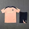 2025/2026 Chelsea Pre-Match Training Light Orange Shirt+Shorts 1:1 Thai Quality