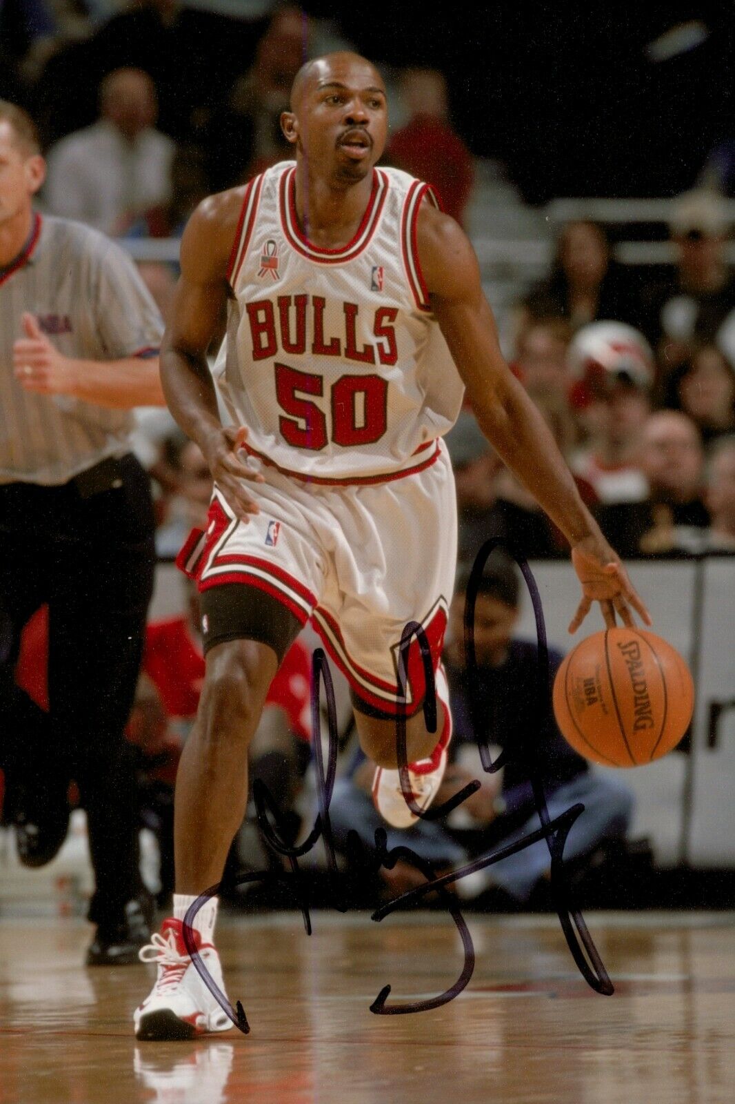 Greg Anthony Signed 6x4 Photo Poster painting NBA Chicago Bulls New York Knicks Autograph + COA