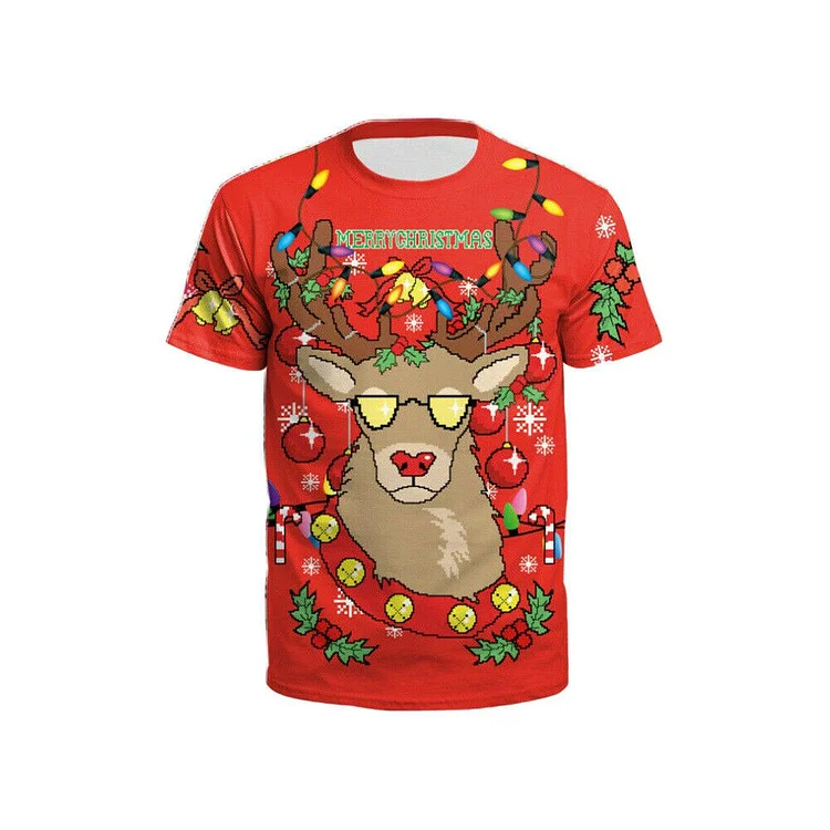Ugly Christmas T Shirts for Christmas-elleschic