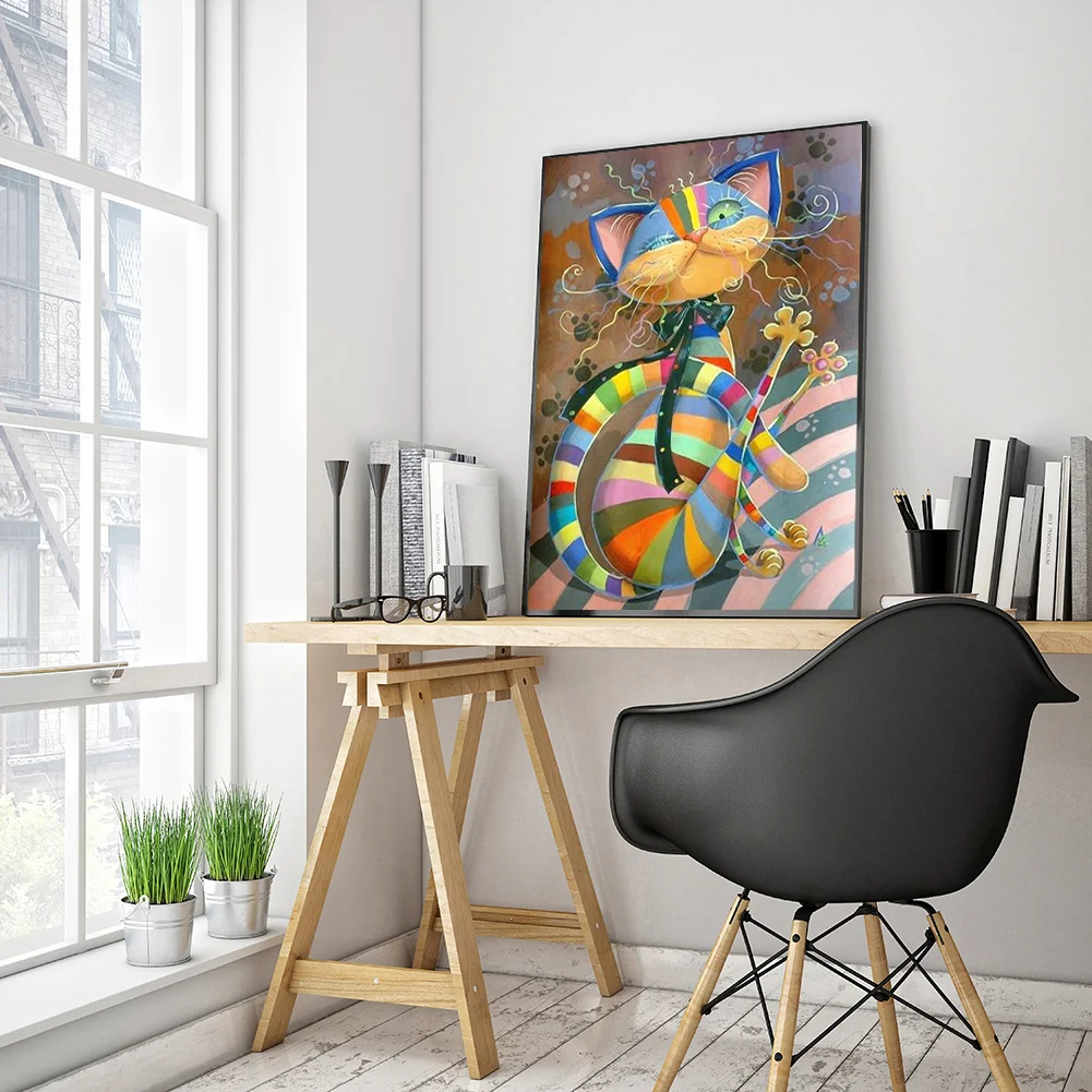 Cat - Paint By Number(40*50cm)