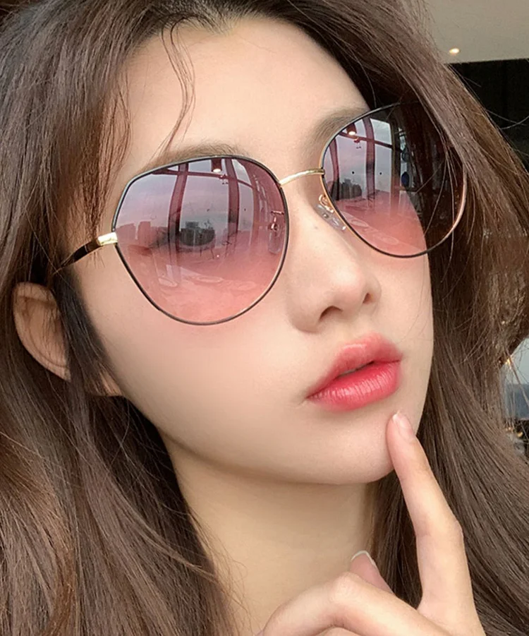 Casual Pink UV Protection Sunglasses