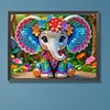 Elefant - speziell geformte Diamantmalerei - 40 * 30cm