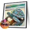 (US Only)Beach Turtle - Diamond Painting - Partial Special Shaped Drill (Canvas|30*30cm)