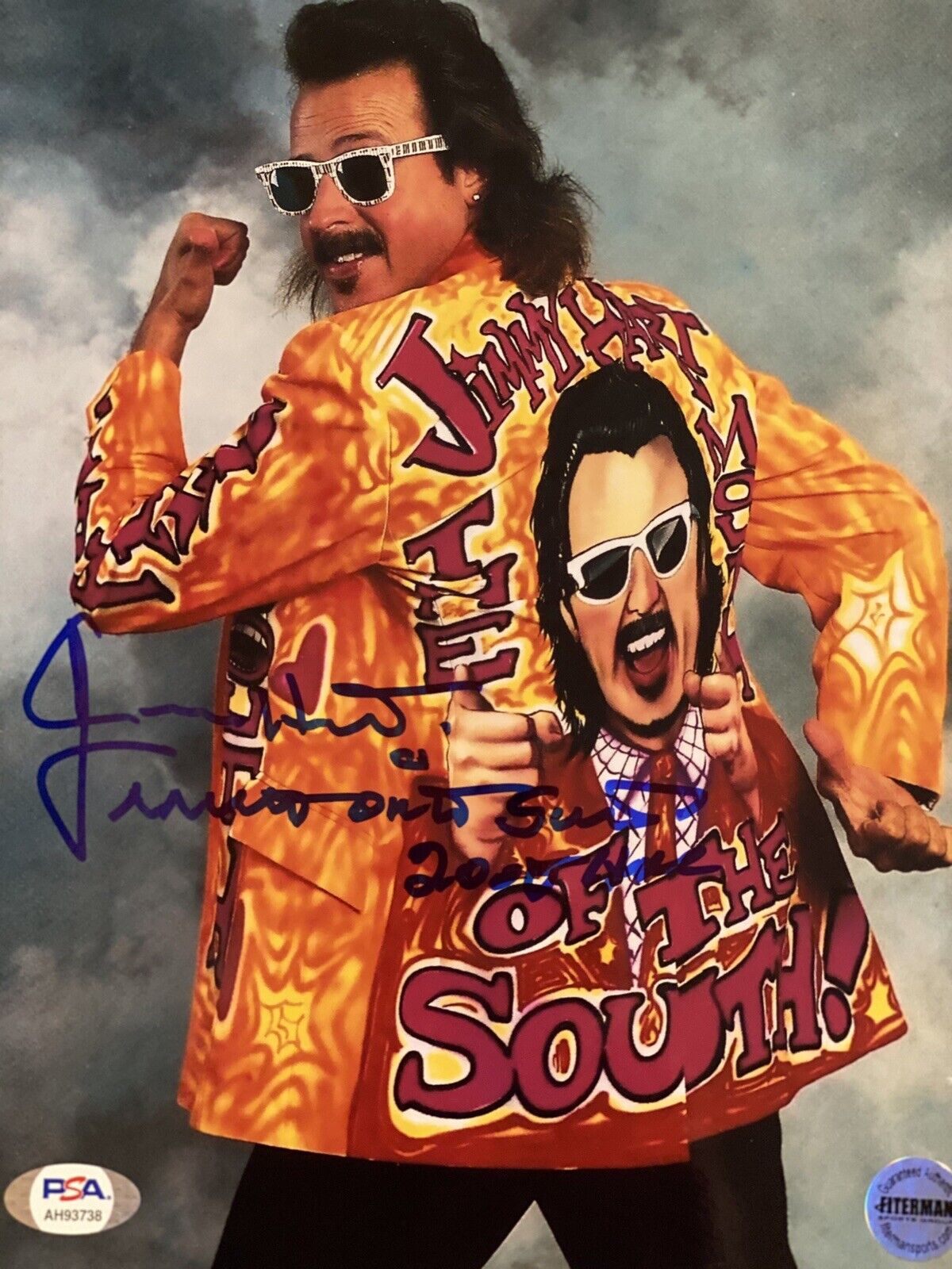 JIMMY HART Signed Autograph 8x10 Photo Poster painting WWE WWF TNA ROH PSA/DNA COA