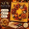 Framed Pumpkin Kapok - Pearls Painting Kit DIY Diamond Painting Pearl Dot Crafts 20x20CM