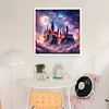 Castle-11CT Stamped Cross Stitch 50*50cm/19.69*19.69in