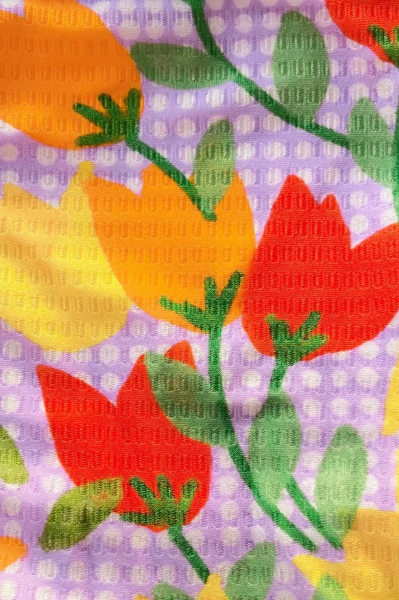 Brooke Bralette Top / Tulip Time Waffle Knit FINAL SALE