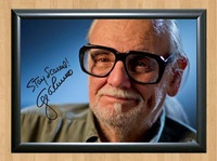 George A Romero Dawn Dead Signed Autographed Photo Poster painting Poster Print Memorabilia A2 Size 16.5x23.4