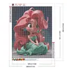 uk.everydayedeals Diamond Painting - Full Round - Mermaids(40*50cm)