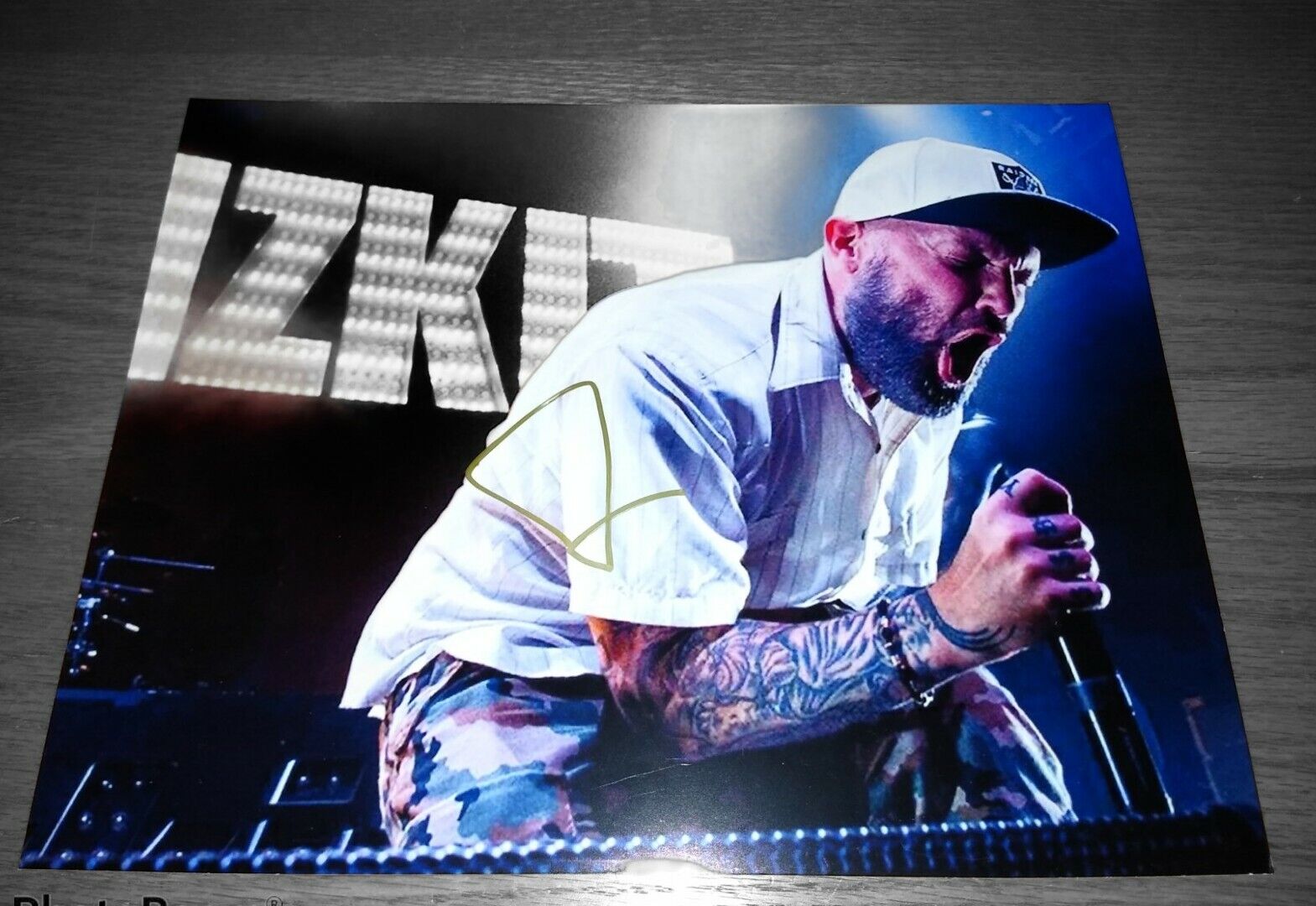 LIMP BIZKIT FRED DURST SIGNED 11x14 Photo Poster painting autograph COA 2