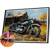 Diamond Painting-DIY Full Round Drill Scrap Car（50*40CM)