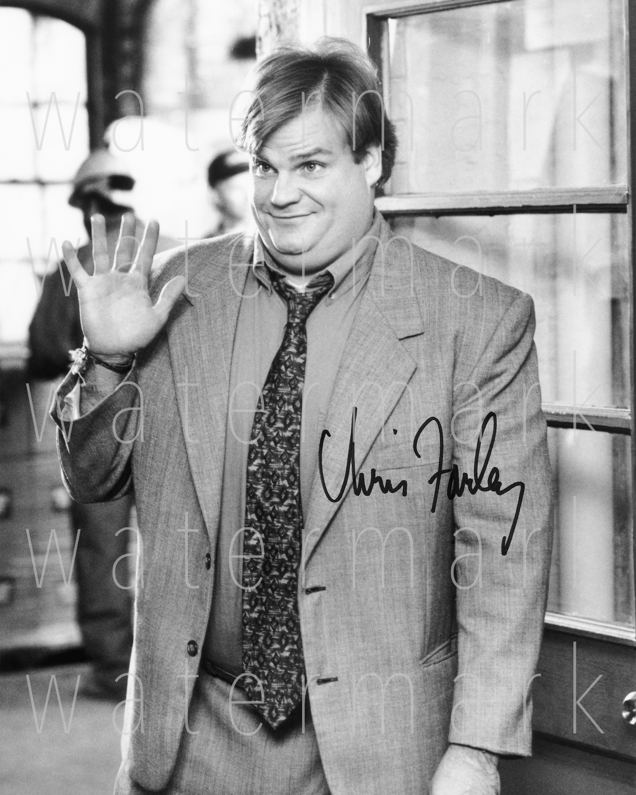 Chris Farley SNL signed 8X10 print Photo Poster painting poster autograph picture RP