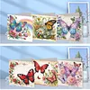 6Pcs Butterflies and Flowers DIY Diamond Painting Greeting Card Set with Envelopes Crystal Painting Art Greeting Cards for Beginner Adult Holiday Gifts