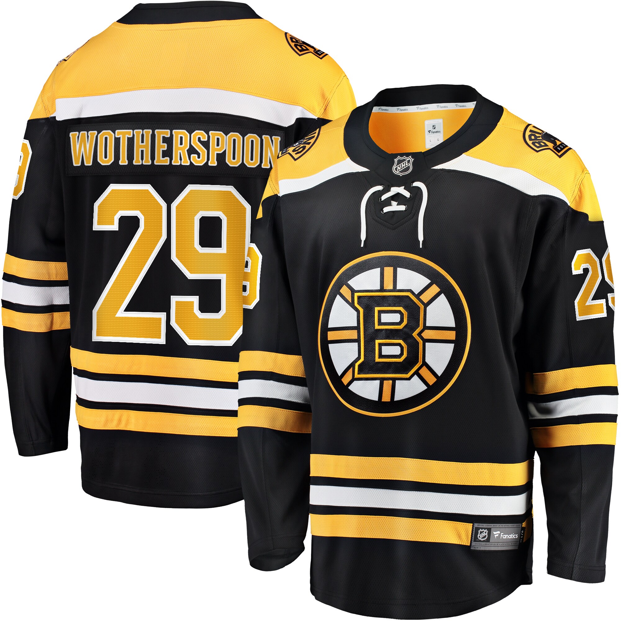 Parker Wotherspoon Boston Bruins Fanatics Home Premier Breakaway  Jersey – Black mysite