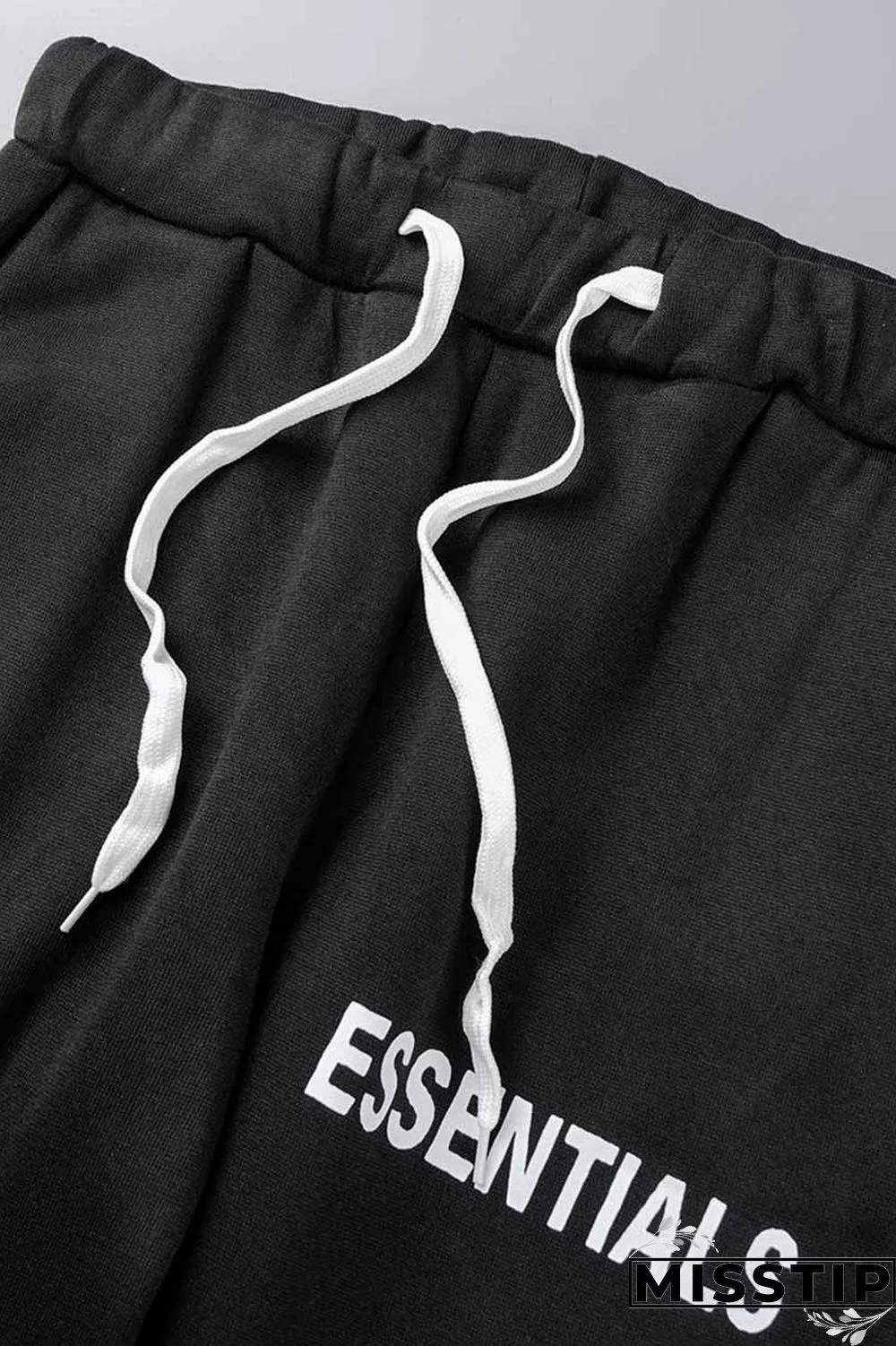 Khaki Elegant Print Letter Hooded Collar Long Sleeve Two Pieces