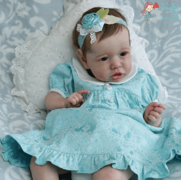 Silicone Babies Doll with Hand-rooted Hair That Look Real Reborn Baby Doll Girl Under $50 12'' Nancy by Creativegiftss® 2023 -Creativegiftss® - [product_tag] RSAJ-Creativegiftss®