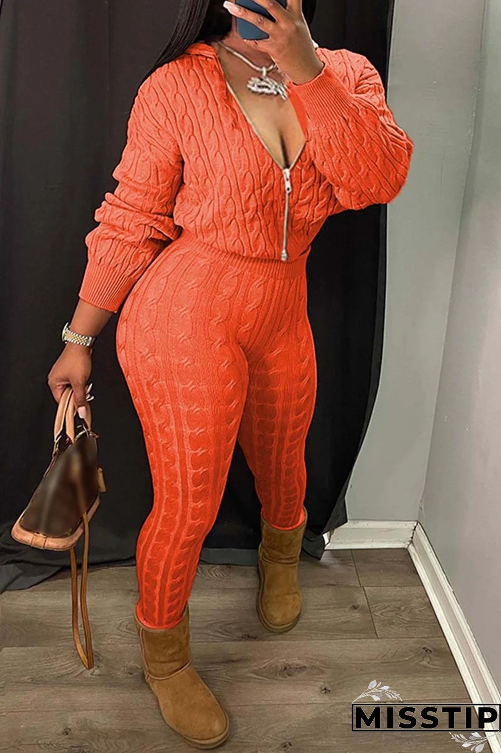 Black Casual Solid Patchwork Hooded Collar Long Sleeve Two Pieces