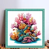 Undersea Coral-14CT Stamped Cross Stitch 60*60cm/23.62*23.62in(Big Size)
