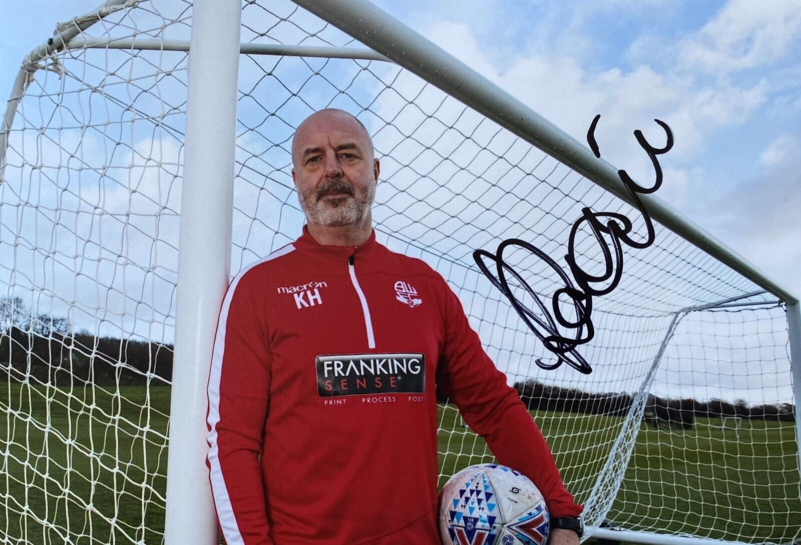 Keith Hill Genuine Hand Signed Bolton Wanderers 6X4 Photo Poster painting 2