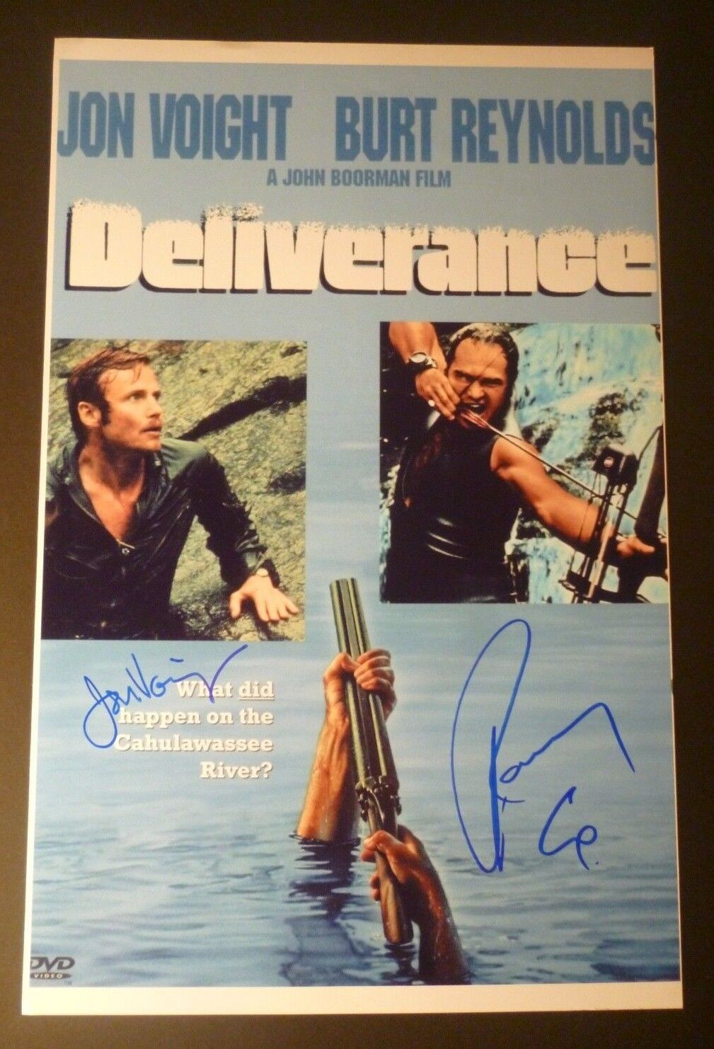 JON VOIGHT & RONNY COX Hand-Signed 11x17 DELIVERANCE Photo Poster painting (PROOF)