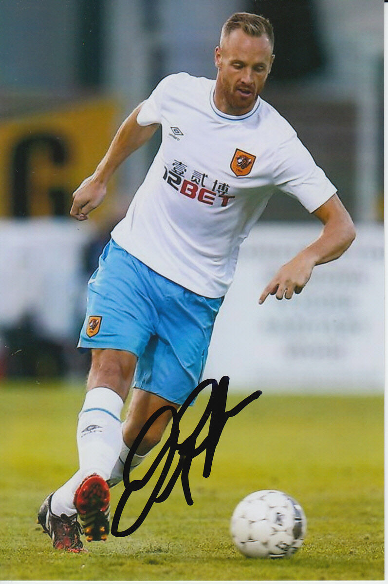 HULL CITY HAND SIGNED DAVID MEYLER 6X4 Photo Poster painting.