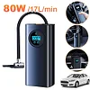 Portable Air Compressor Rechargeable LCD Display Electric Tire Pump 1500mAh