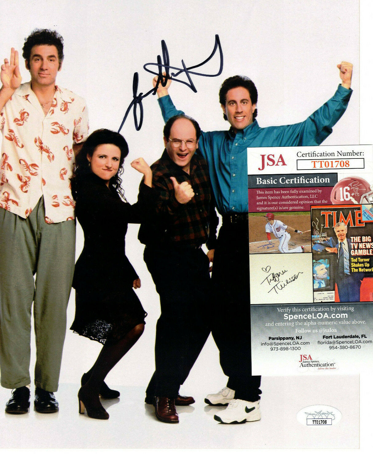 Jason Alexander Signed 8x10 Photo Poster painting Autographed, Seinfeld, George, JSA COA