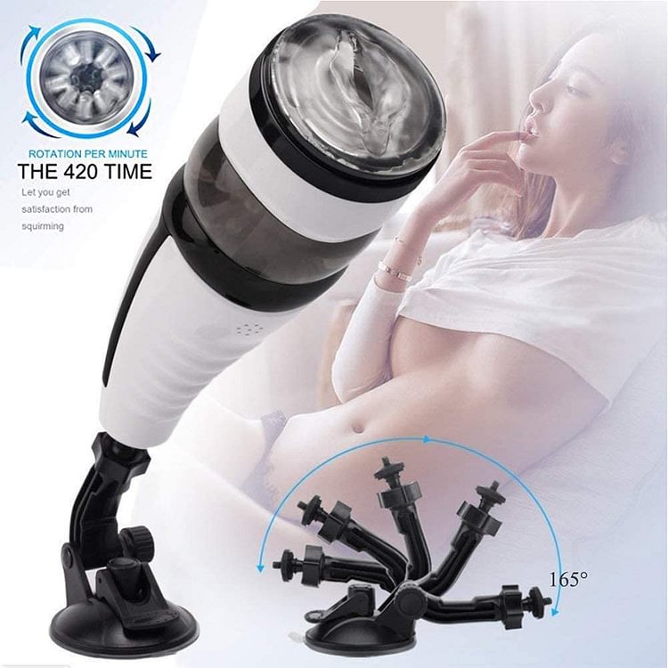 Man Masturbation Fully Automatic Aircraft Cup, Interactive Pronunciation, Fully Hands Free, Sex vibrating machine Rose Toy