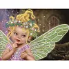 Diamond Painting-DIY Crystal Rhinestone Winged Elf Girl