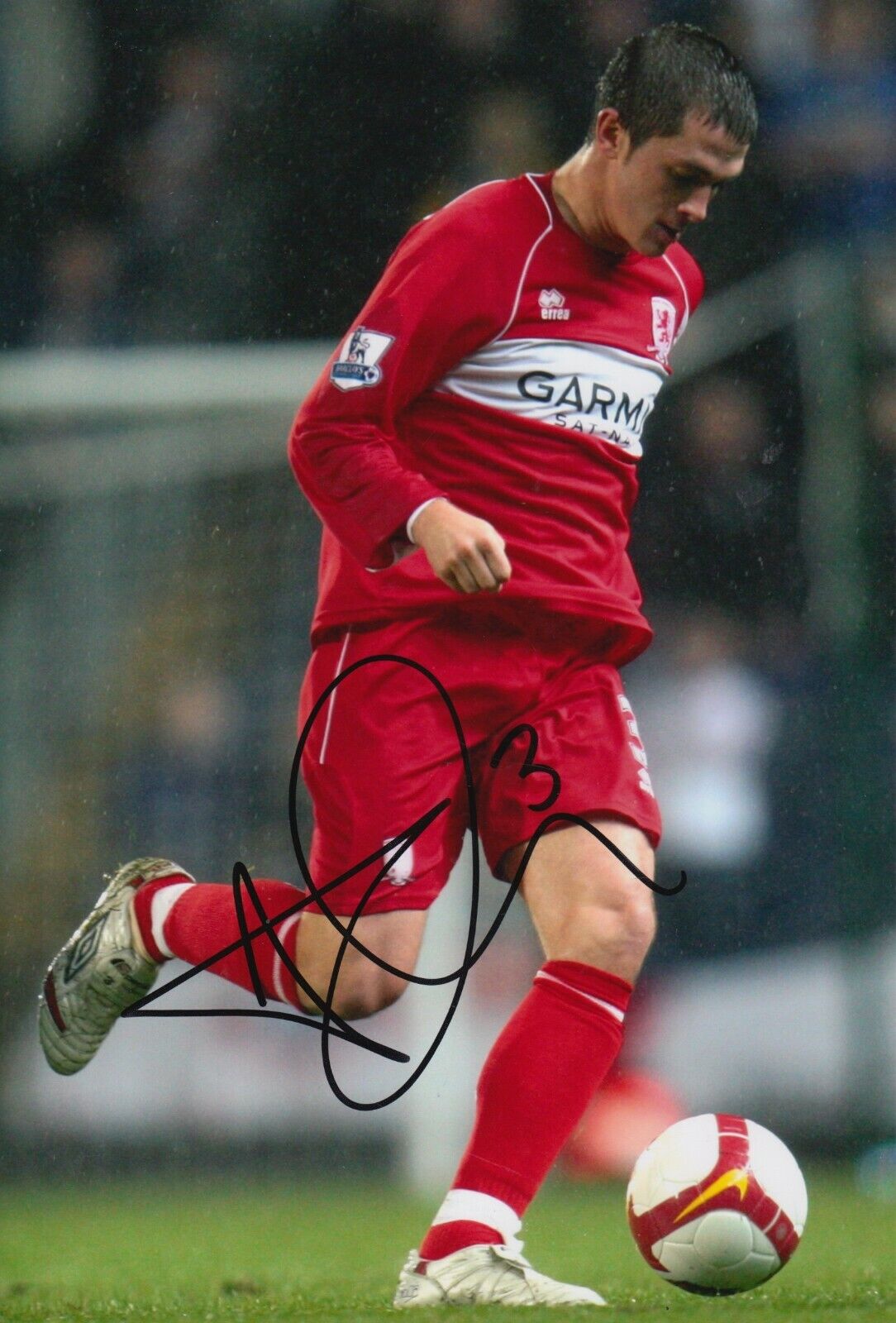 Andrew Taylor Hand Signed 12x8 Photo Poster painting - Middlesbrough Football Autograph.