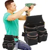 Electrician Tool Pouch Tool Belt Pouches Multi-Pocket Organizer for Electricians