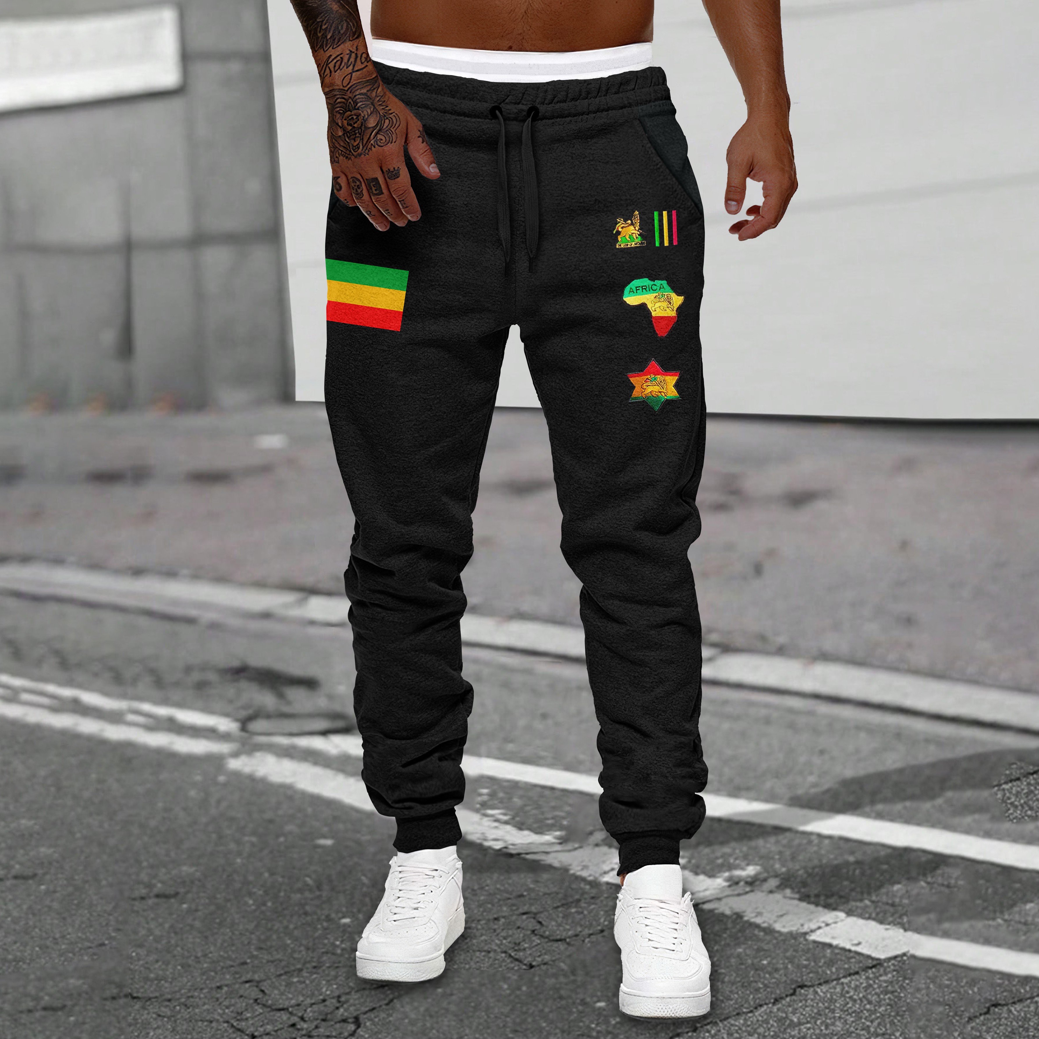 Reggae Juneteenth National Glory Stylish Sweatpants wearshes