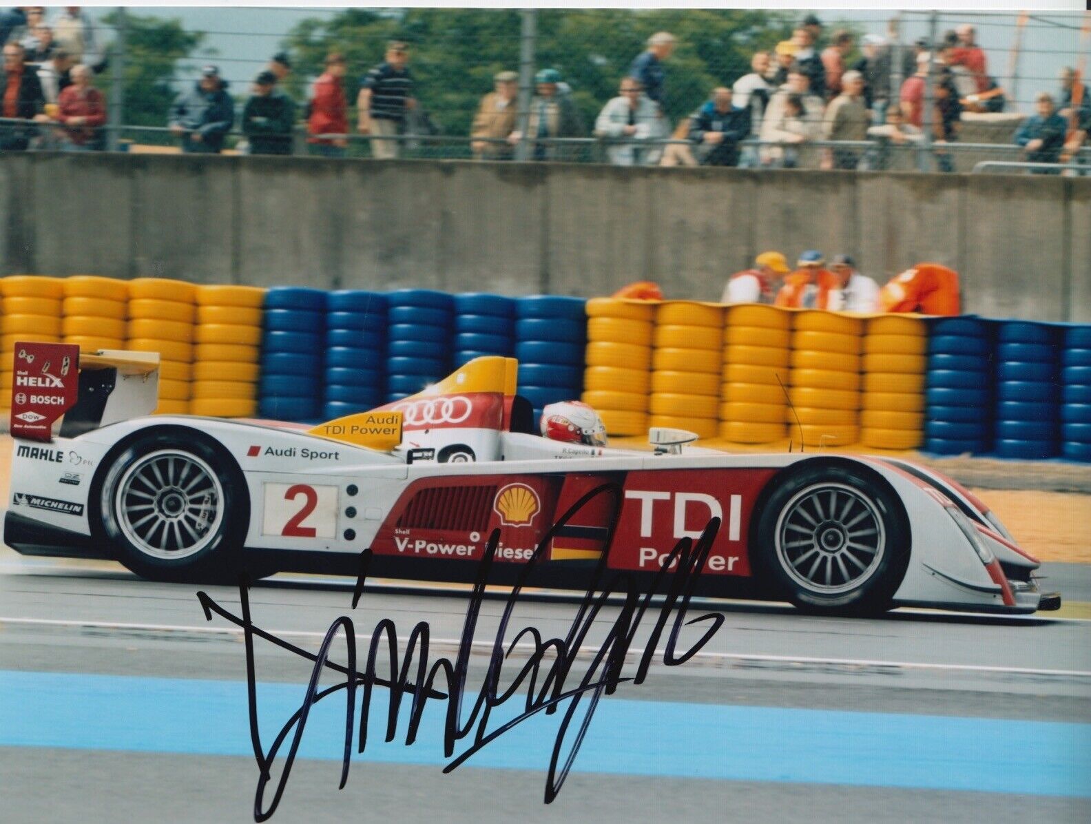 Rinaldo Capello Hand Signed 8x6 Photo Poster painting - Le Mans Autograph 3.