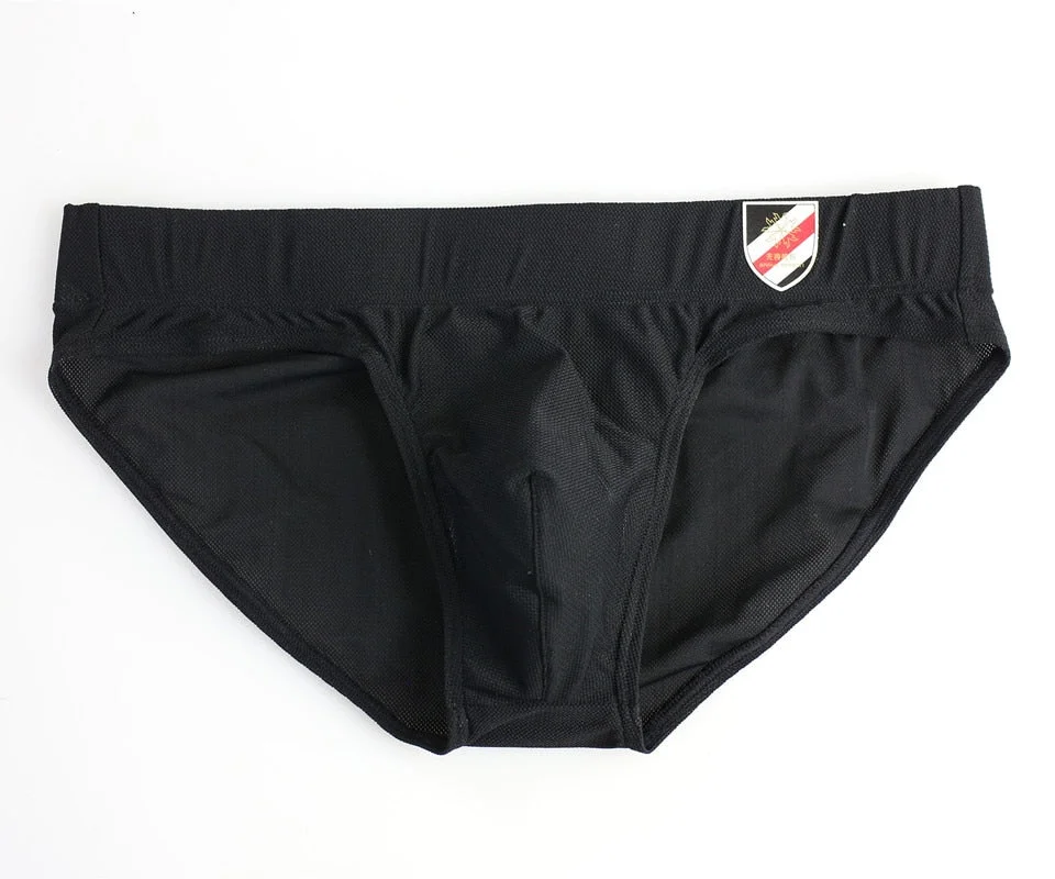 Aonga Brave Person Men Briefs Brand  Underwear Briefs Low Waist Underpants Men Briefs Nylon Fabrics Cozy Men Bikini Briefs