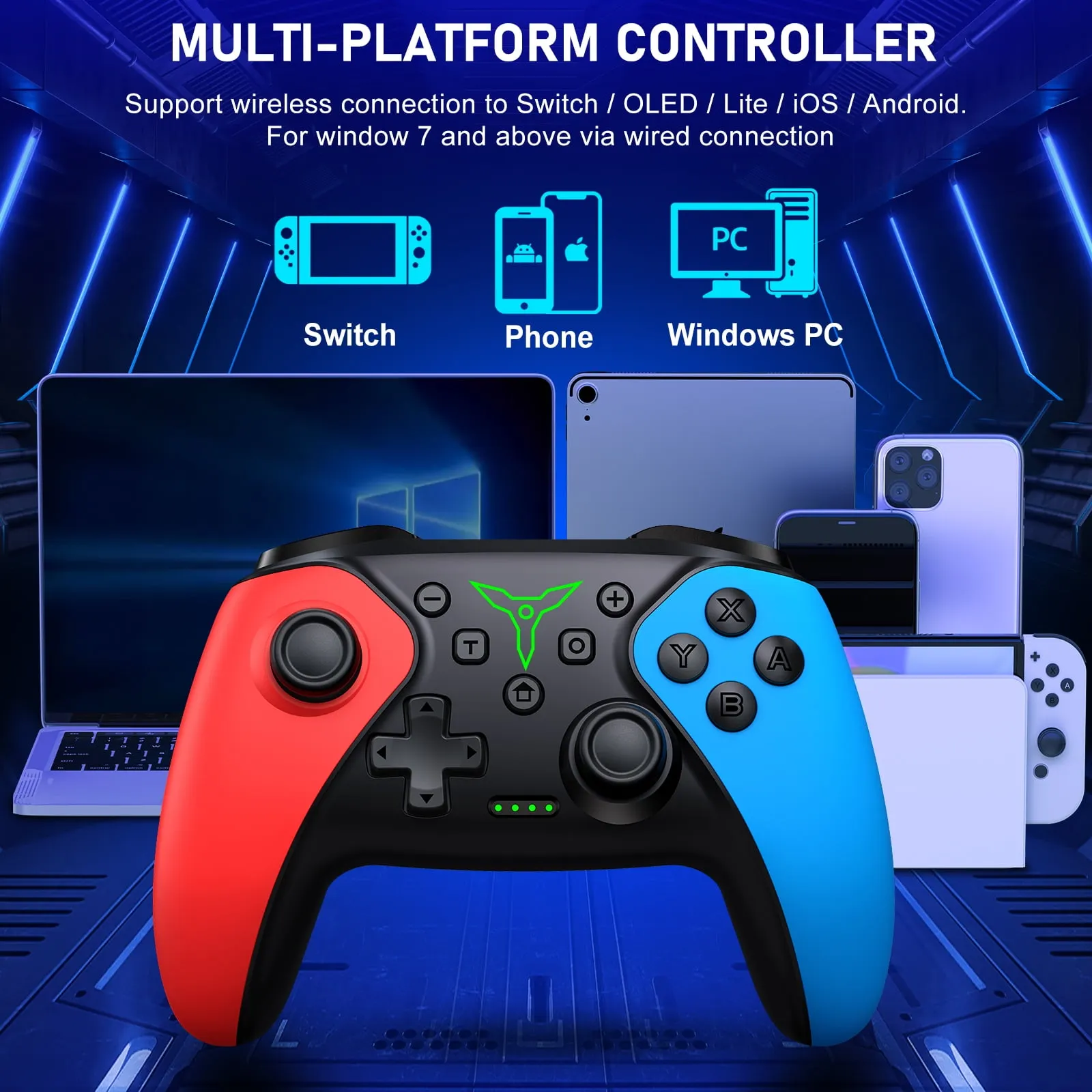 Beboncool Wireless Switch Pro Controller for Nintendo Switch/Lite/OLED ...