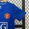 2008/2009 Retro Manchester United Away Football Shirt Kids Size 1:1 Thai Quality