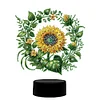 Sunflower Diamond Painting Night Light 5D DIY Diamond Art Lamp Home Decor