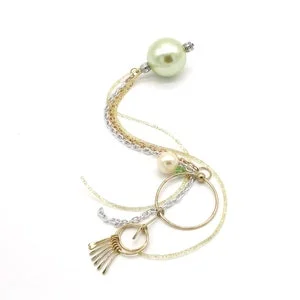 pornhint Pornhint Ben Wa Ball Single Bead Benwa Jewelry Cascade Yoni Egg Yoni Jewelry Benwa Balls Pearled Peridot Tassels Under The Hoode Intimate Gifts