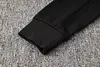 Joyfball 2024/2025 Liverpool Half-Pull Hat Style Training Suit Black Jersey 1:1 Thai Quality Set