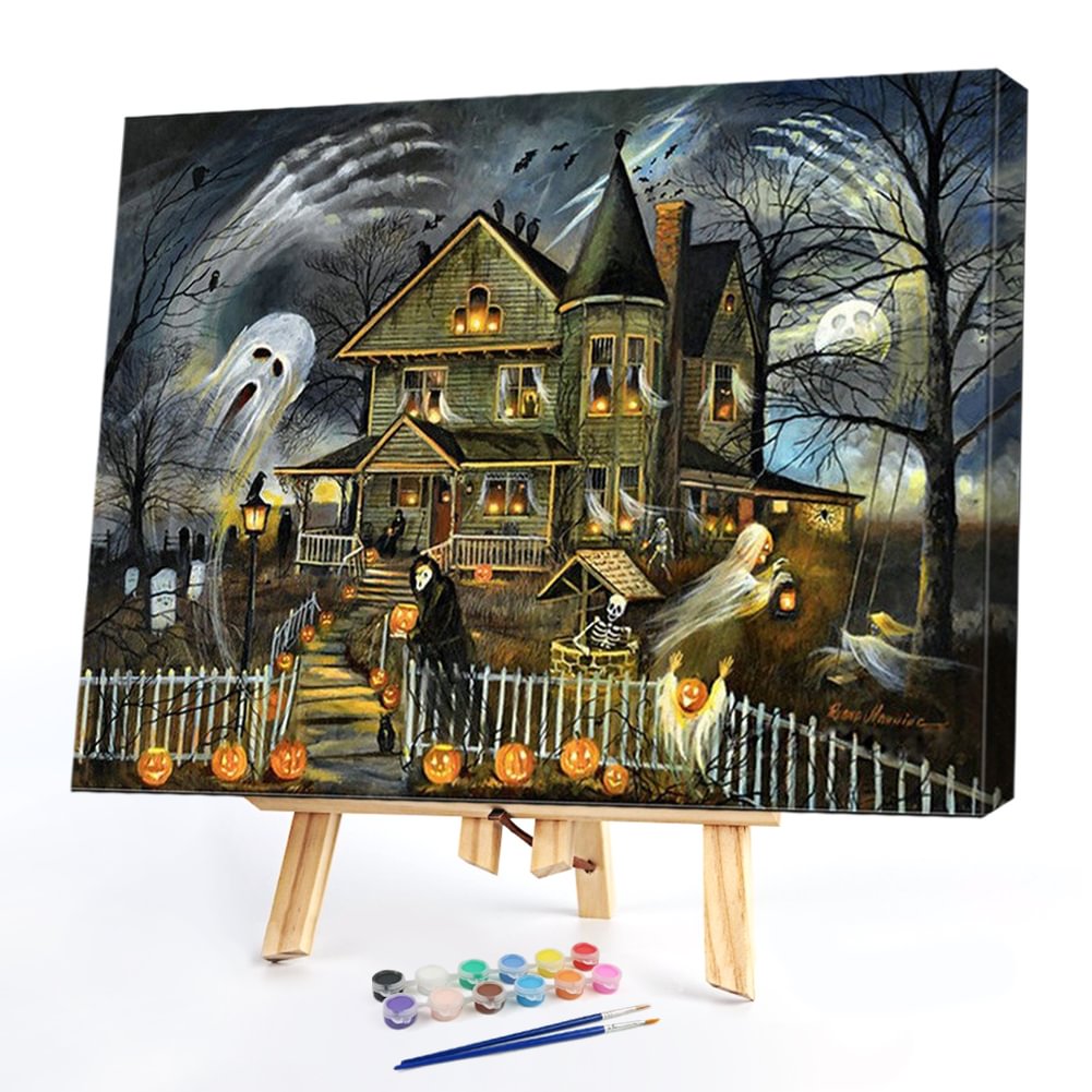 Halloween - Paint By Numbers(50*40CM)
