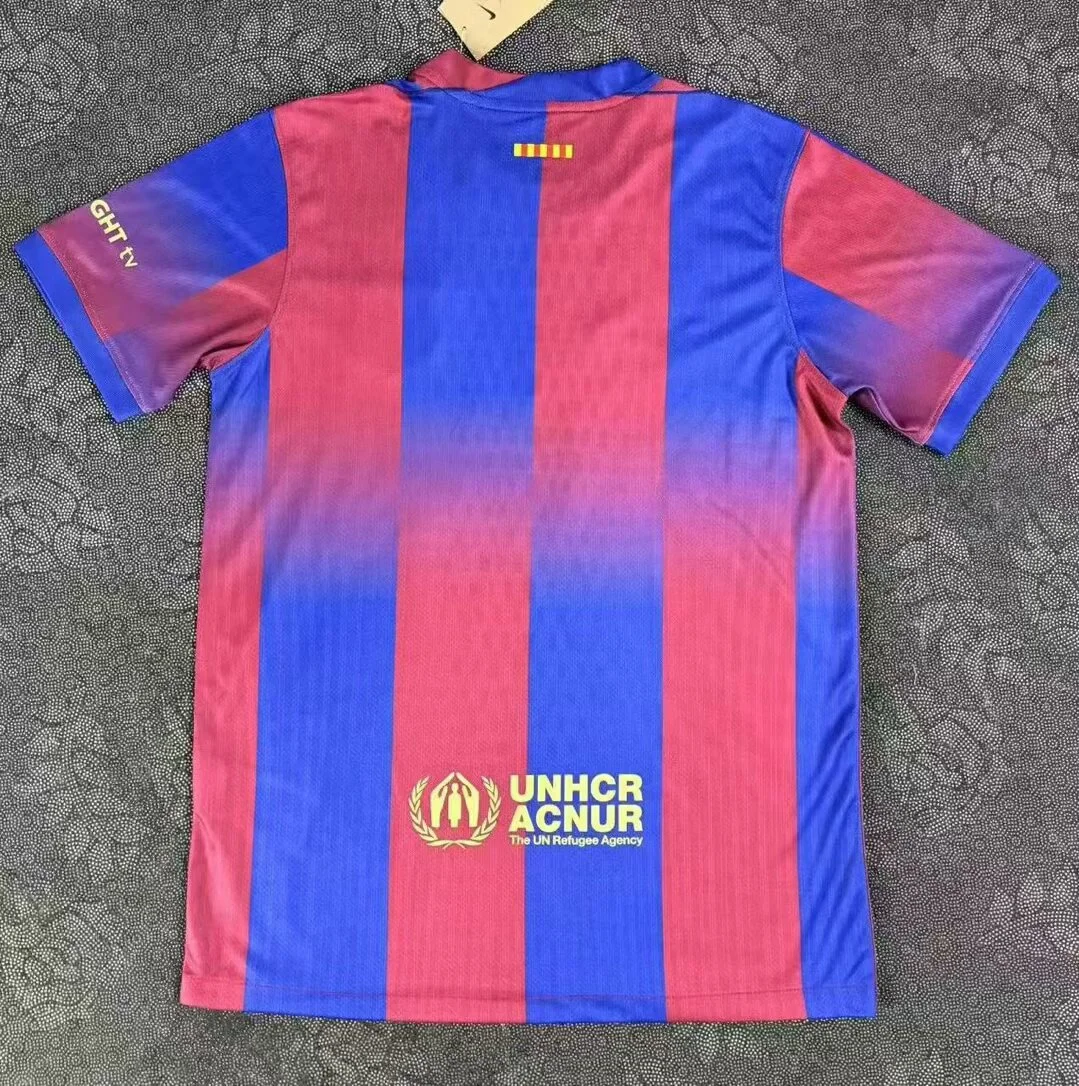 25/26 Barcelona Home Football Shirt Thai Quality