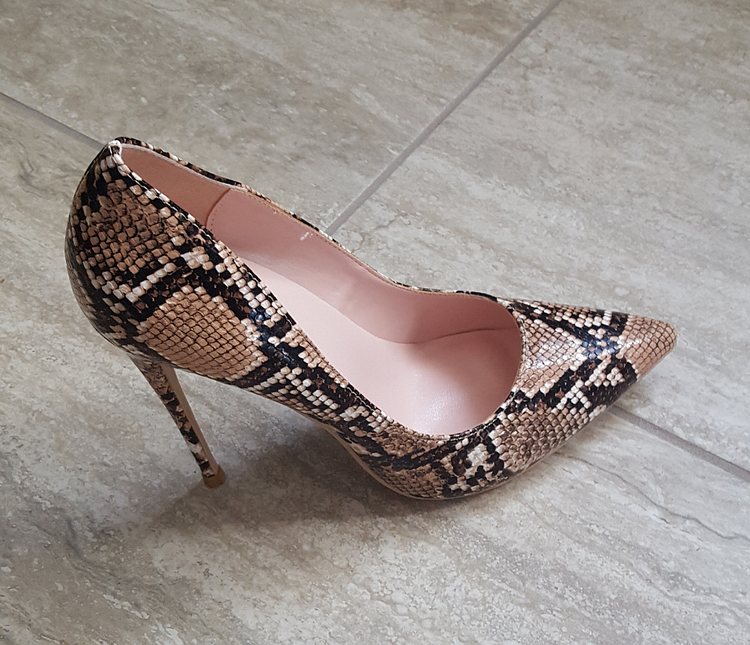 Custom Made Snake Skin Pumps |FSJ Shoes