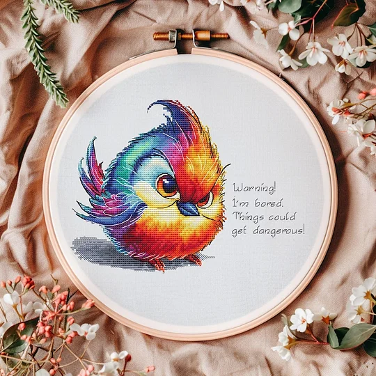 121Cross Stitch | Stamped Crossstitch Kit | DMC Embroidery