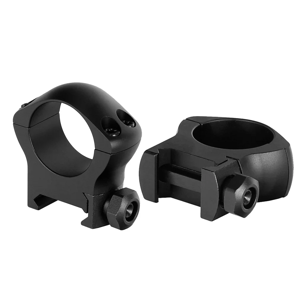 ohhunt® 25.4mm Picatinny Scope Rings Black 7075-T6 Three-stage Hard Anodized