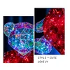 LED Love Bear Colorful Luminous Prism Christmas Indoor Decoration Night Light
