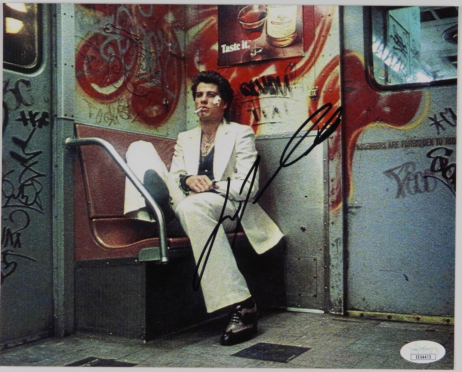 John Travolta Autograph Signed Photo Poster painting JSA 8 x 10 Saturday Night Fever