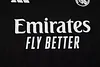 Joyfball 2025/2026 Real Madrid pre-match training Black Jersey+Shorts  1:1 Thai Quality